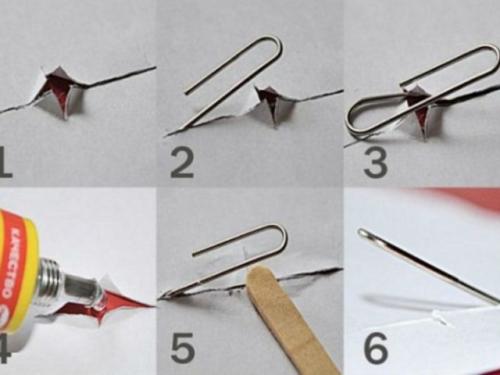 Как повесить картину на леску. Зачем дырявить стены? Как повесить картину или фото без сверления