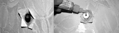 Как повесить картину на бетонную. Общие сведения о креплениях 04