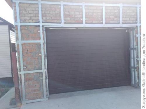 Как нанести профлистом на фасад гаража. Как наш гараж у дачи стал красивым за 2 дня!