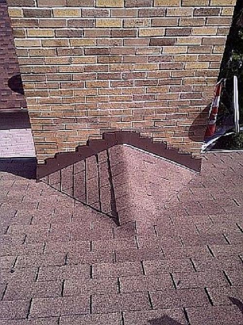 Проход печной трубы через крышу. Область установки дымохода