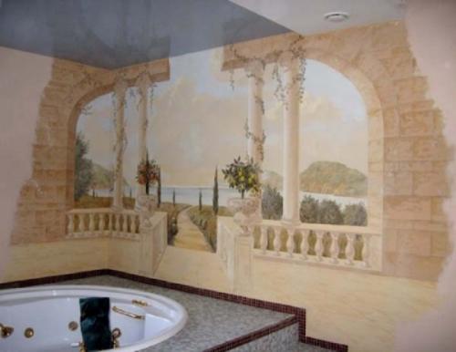 Что такое краска для рисования на стенах №1