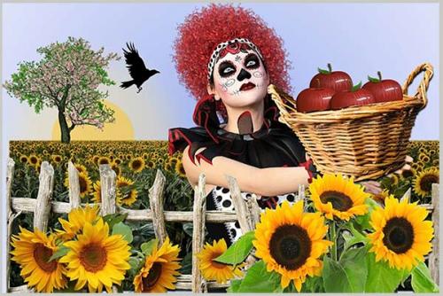 Какие особенности дизайна пугала для огорода Могут помочь защитить участок. Чучело для огорода в ландшафтном дизайне