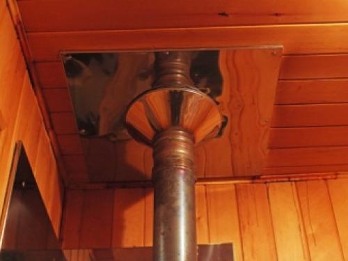 Отделка трубы дымохода на крыше. Раствор из цемента с асбестом 13 Отделка трубы дымохода на крыше. Раствор из цемента с асбестом 13