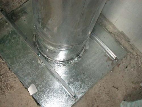 Сборка дымохода. 3 этап — сборка вертикальной части дымохода