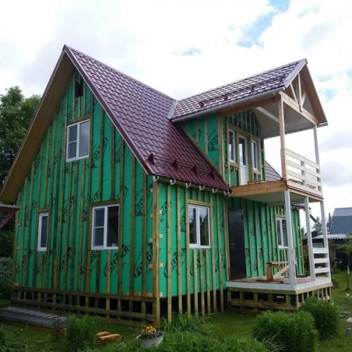 Зачем нужна обшивка фронтона дома