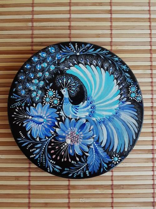 Что такое роспись тарелок своими руками