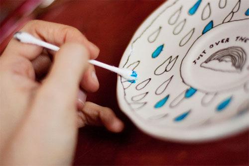 Создайте уникальные тарелки: ручная роспись для начинающих 19