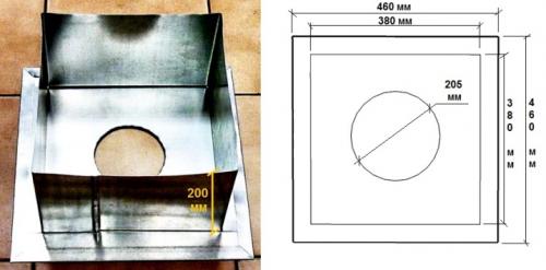 Проход трубы через потолок в бане 3 вида дымоходов. О расстояниях до горючих конструкций 06