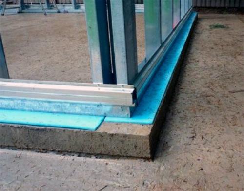 Гараж из профнастила на 2 машины. Как сделать фундамент под гараж из профнастила