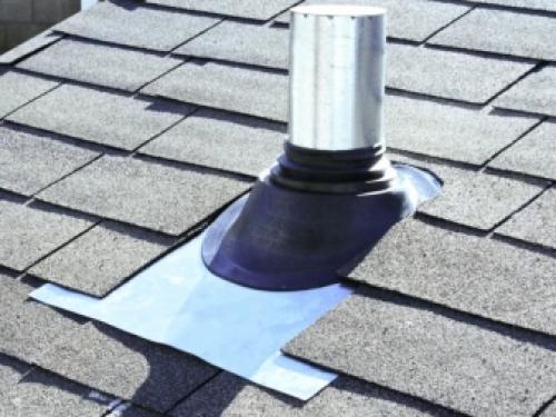 Примыкание кровли к трубе дымохода. Принципы вывода дымохода 16 Примыкание кровли к трубе дымохода. Принципы вывода дымохода 16