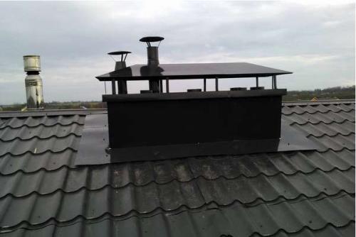 Короб для дымохода своими руками. Зачем нужен короб для дымохода на крышу и как самостоятельно его сделать?