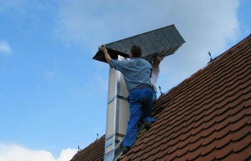 Кожух на трубу дымохода. Для чего нужен кожух на трубу?