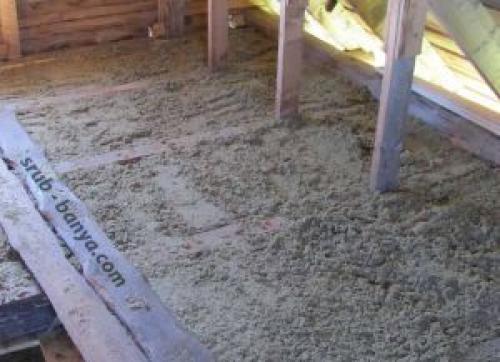 Пароизоляция для бани на потолок