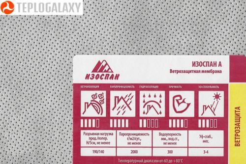 Изоспан А как определить гладкую сторону. Изоспан А