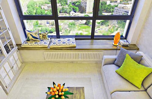 Высота от пола до подоконника в квартире. Какой должна быть высота / расстояние подоконника от пола? 01