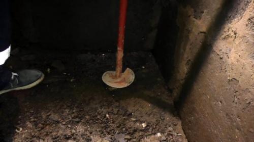 Подготовка к строительству приямка в подвале 04