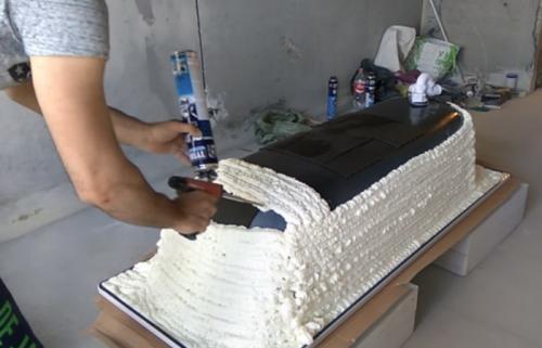 Как правильно установить твердую пену для ванны. Инструкция, как запенить стальную ванну монтажной пеной?