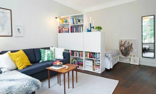 Дизайн спальни-гостиной 18 кв м. Дизайн комнаты 18 кв.м: 50 фото спальни-гостиной