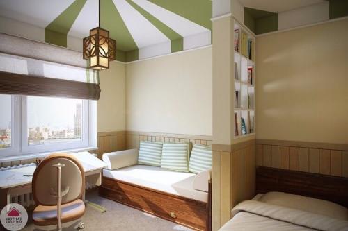 Дизайн спальни-гостиной 18 кв м. Дизайн комнаты 18 кв.м: 50 фото спальни-гостиной