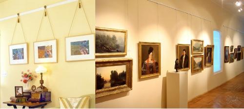 Как повесить картины на стену. Оптимальное размещение картин в интерьере 06 Как повесить картины на стену. Оптимальное размещение картин в интерьере 06