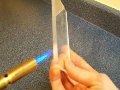 Полировка оргстекла огнем. Полировка оргстекла