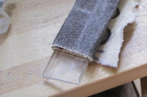 Как очистить оргстекло от краски