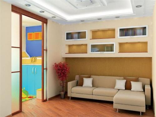 Как обустроить гостиную и детскую в одной комнате. Варианты зонирования