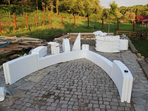 Купольный дом из пенопласта своими руками запись закреплена. Технология малобюджетного строительства: домик-шатёр из пенополистирола