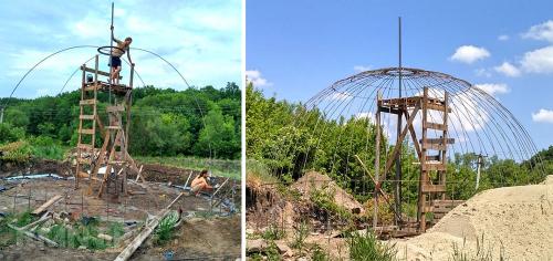 Купольный дом из пенопласта своими руками запись закреплена. Технология малобюджетного строительства: домик-шатёр из пенополистирола 07 Купольный дом из пенопласта своими руками запись закреплена. Технология малобюджетного строительства: домик-шатёр из пенополистирола 07