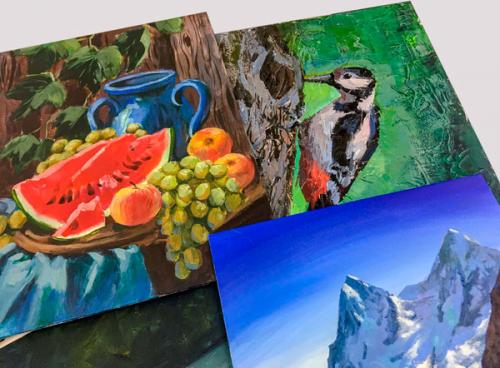 Рисовать акрилом для начинающих. Уроки и курсы рисования акрилом для начинающих