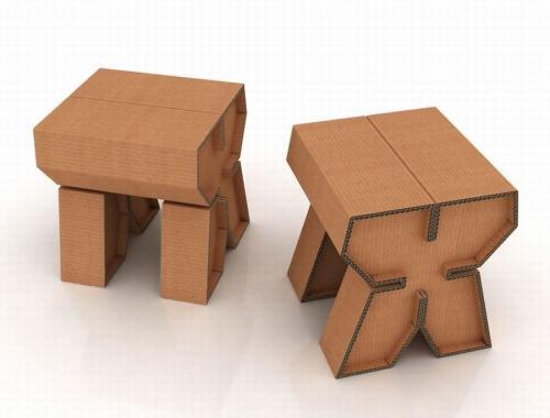 Создай свой собственный разборный табурет из пластиковых бутылок 11