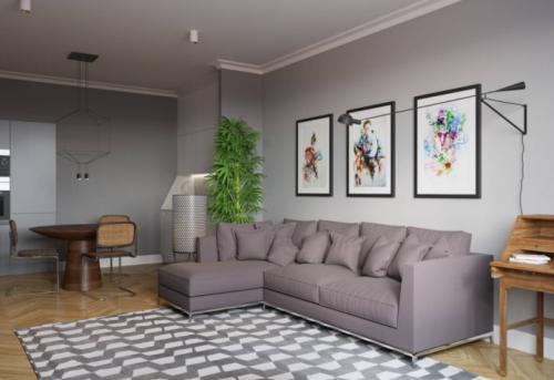 Как украсить стены постерами. Варианты оформления постерами 09