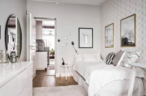 Как украсить стены постерами. Варианты оформления постерами 08