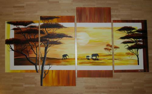 Сборка модульной картины. Модульные картины своими руками: просто и стильно