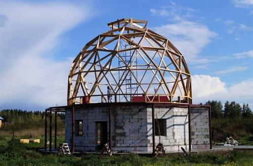 Купольный дом из пенопласта своими руками. Особенности строительства