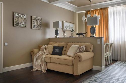 Какие идеи разделения гостиной и спальни могут быть использованы в небольших квартирах. 70+ идей зонирования однокомнатной квартиры