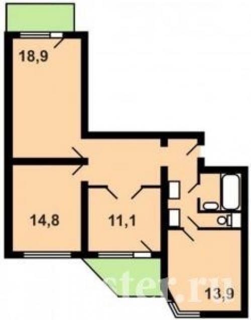 П44 трёхкомнатная на 5 человек. Особенности трехкомнатной квартиры П 44 Т 03 П44 трёхкомнатная на 5 человек. Особенности трехкомнатной квартиры П 44 Т 03