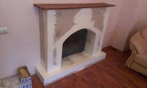 Камин из пенопласта размеры. №3. Фальш-камин из пенопласта
