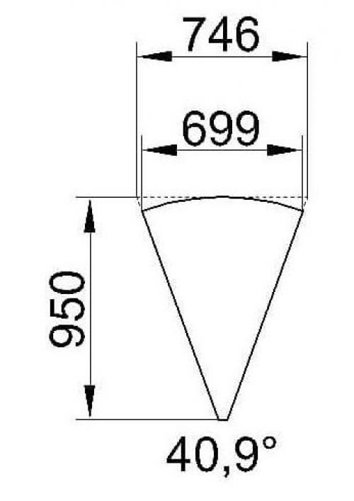 Лестница винтовая на второй этаж. Функция «Черно-белый чертеж:»