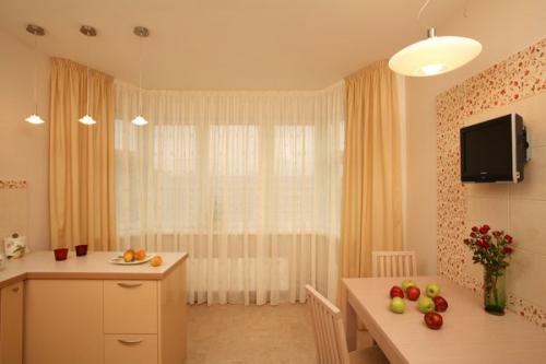 Кухня с эркером п44т дизайн. Особенности дизайна