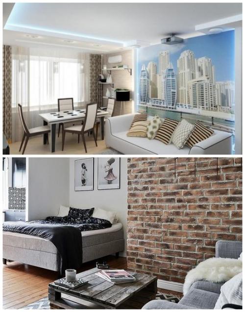 Как разместить мебель в совмещённом пространстве для максимального комфорта.  Функциональное зонирование