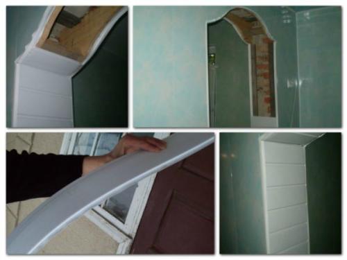 Чем отделать угол арки. Отделка арки: 10 популярных способов и 3 простых инструкции