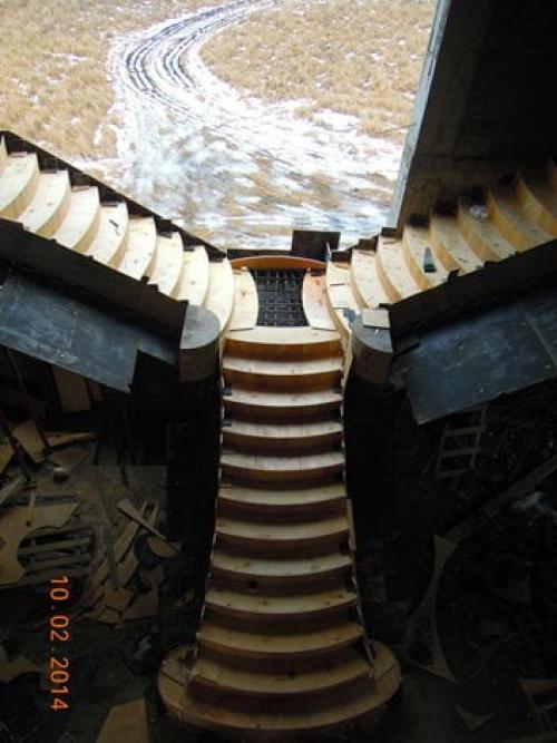 Винтовая монолитная лестница чертеж. Бетонная лестница своими руками. Чертежи опалубки и армирование монолитной лестницы.