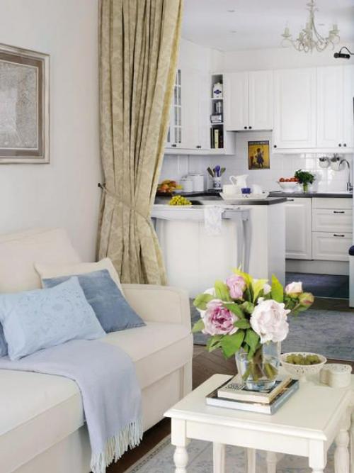 Как объединить спальню и гостиную: 75 дизайнерских решений 09 Как объединить спальню и гостиную: 75 дизайнерских решений 09