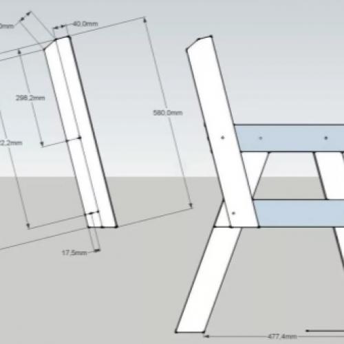 Скамейки из дерева чертеж. Чертежи и размеры 03 Скамейки из дерева чертеж. Чертежи и размеры 03