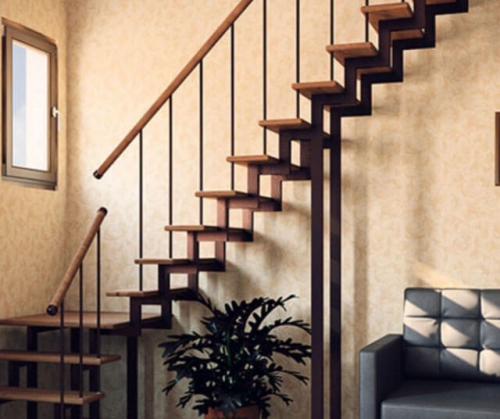 Лестница из профильной трубы своими руками. Внешний вид лестницы