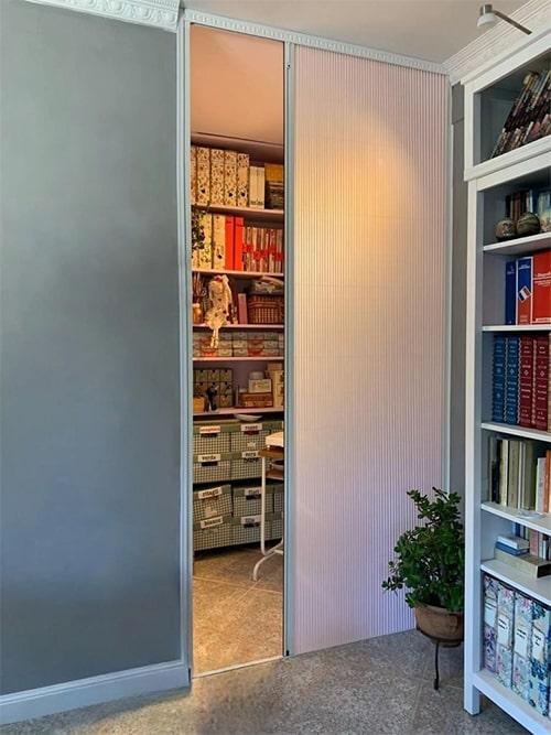 Как использовать двери и перегородки для разделения пространства.  Новейшее решение для зонирования — перегородки плиссе