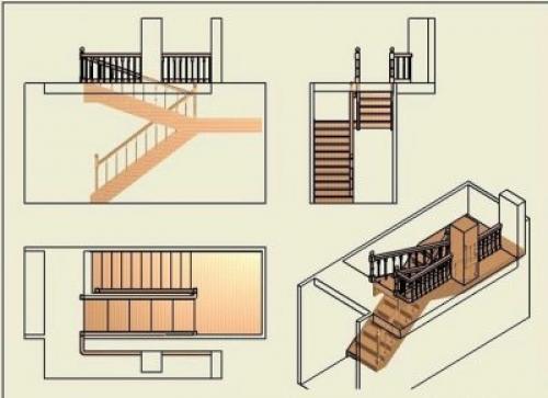 3D Расчет винтовой лестницы. Расчет винтовой лестницы — методика 02