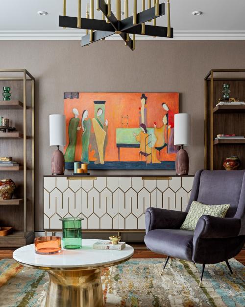 Как выбрать идеальную картину для вашей гостиной 23
