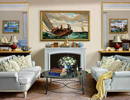 Как выбрать идеальную картину для вашей гостиной 27